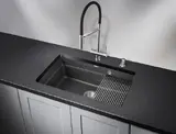 Кухонная мойка Granula KS-7303U (730*450) Черный