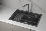 Кухонная мойка Granula KS-7301i (730*510) Черный