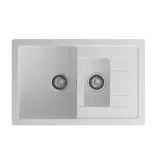 Кухонная мойка Granfest Quadro 775KL (765*495) Иней