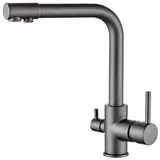 Смеситель Ledeme L4055U-3 (Графит)