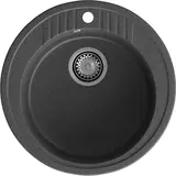 Кухонная мойка Granfest Rondo 520 (D520) Графит