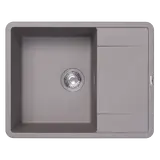 Кухонная мойка Florentina Пьемонт 650 (650*510) Грей