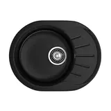 Кухонная мойка Granfest Rondo 580L (579*445) Черный