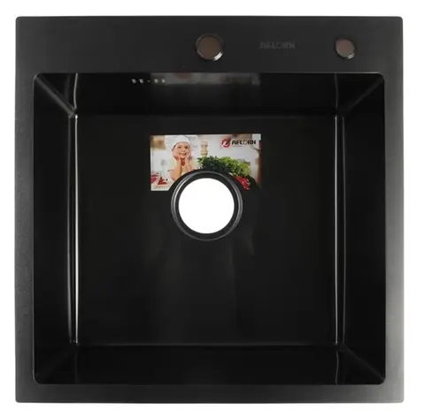 Кухонная мойка AFLORN 95050F (500*500) Графит
