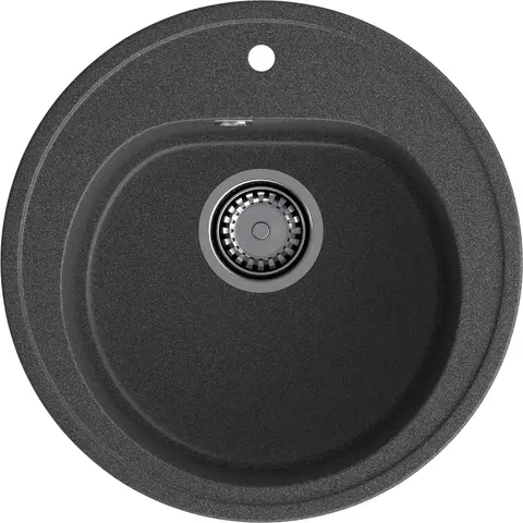 Кухонная мойка Granfest Rondo 510 (D508) Графит
