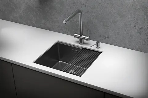 Кухонная мойка Granula KS-5045U (500*445) Сталь Сатин