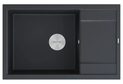 Кухонная мойка Paulmark Flugen 60 (780*500) Антрацит 401/AN