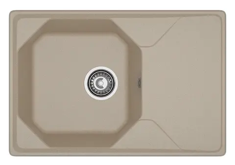 Кухонная мойка Granfest Unique 740L (740*500) Песочный