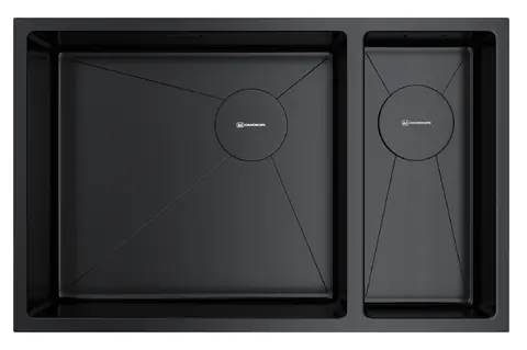 Кухонная мойка Omoikiri Taki 69-2-U/IF-GB-L Side (4997050) графит