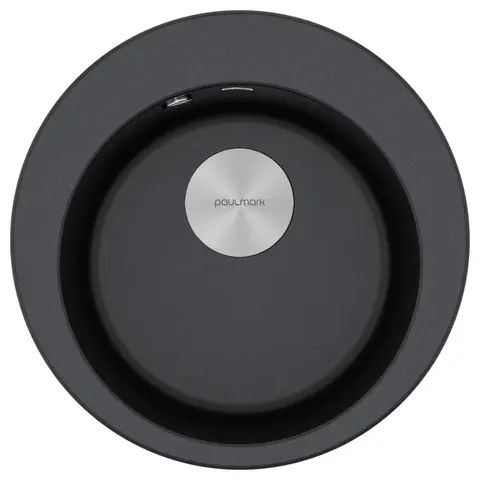 Кухонная мойка Paulmark Gelegen 50 (D475) Черный гранит BL
