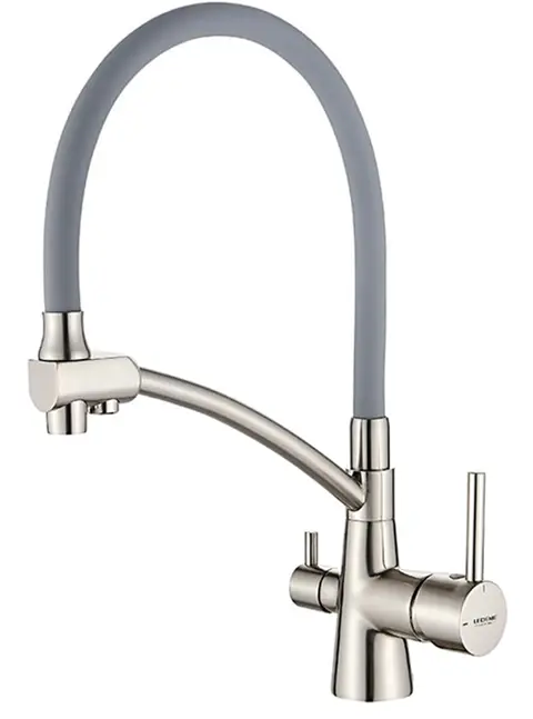 Смеситель Ledeme L4855A-9 (Серый/Сатин)